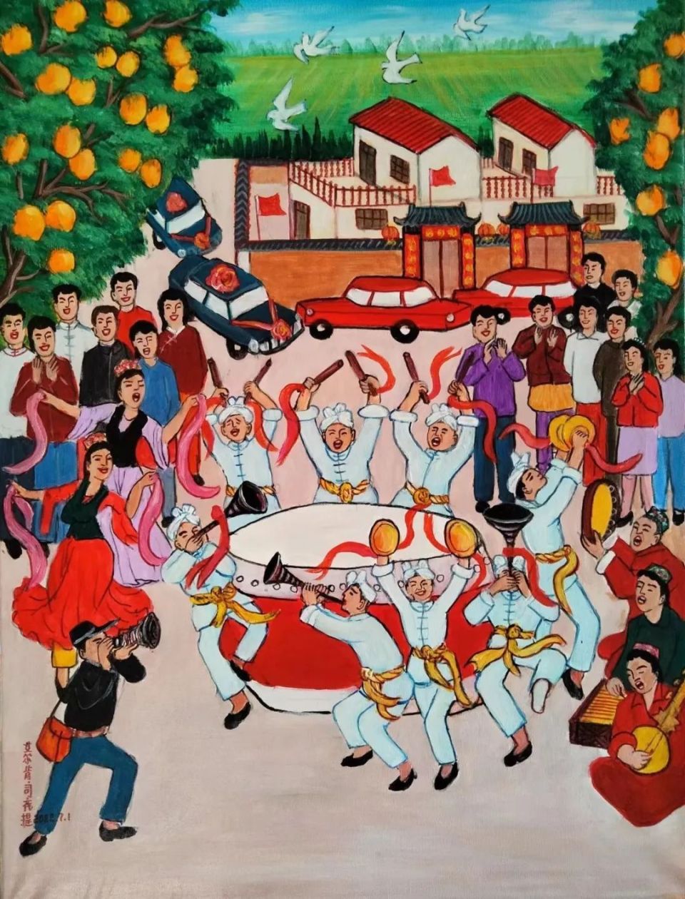 【多彩农民画】"农民画 画中话"麦盖提县刀郎农民画作品展——艾尔肯