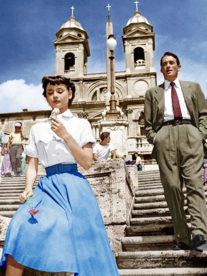 1953年《罗马假日》▼《后窗》里grace kelly这身太美了▼很多人分不