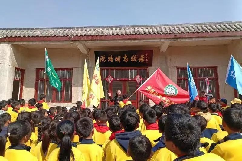 在春日,縣實驗小學,蕭縣綠城學校,聖泉鎮孫莊小學做了這些～_騰訊新聞