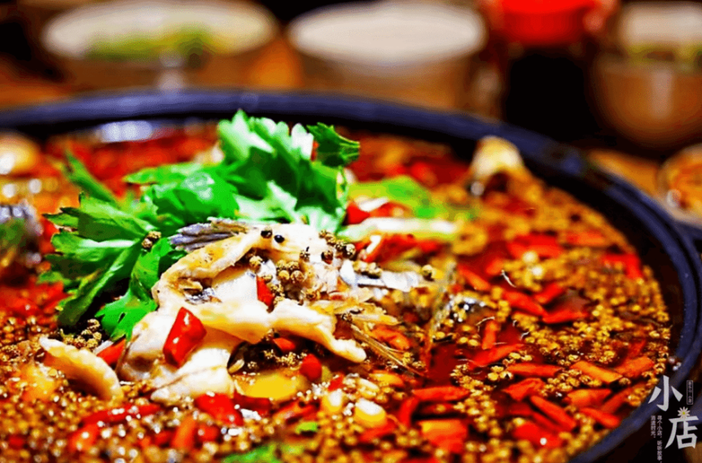 小店麻辣鲜香直冲脑门乐山这家冷锅鱼藏不住了