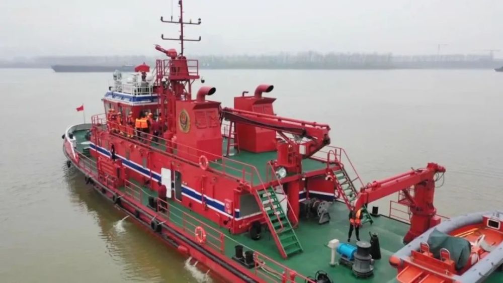 新艇即将入列长沙消防给湘江满满安全感