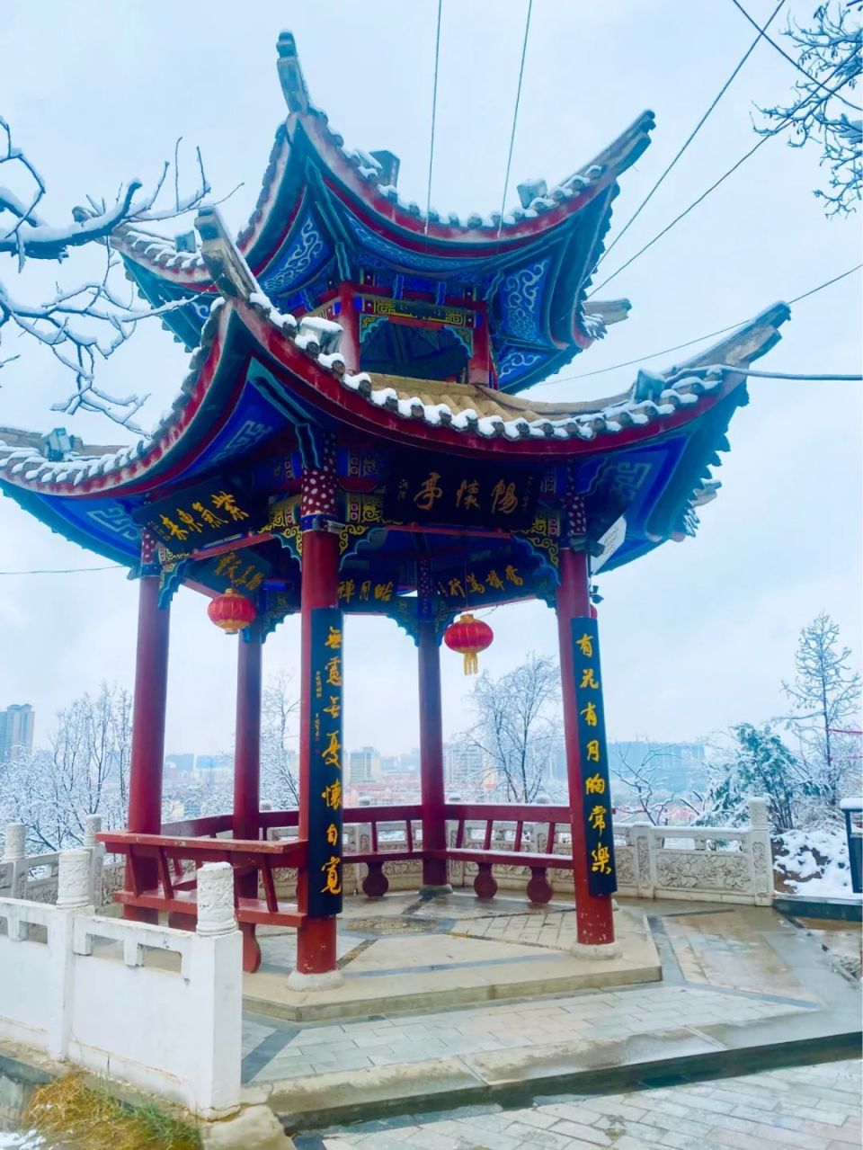 临洮岳麓山雪景_腾讯新闻