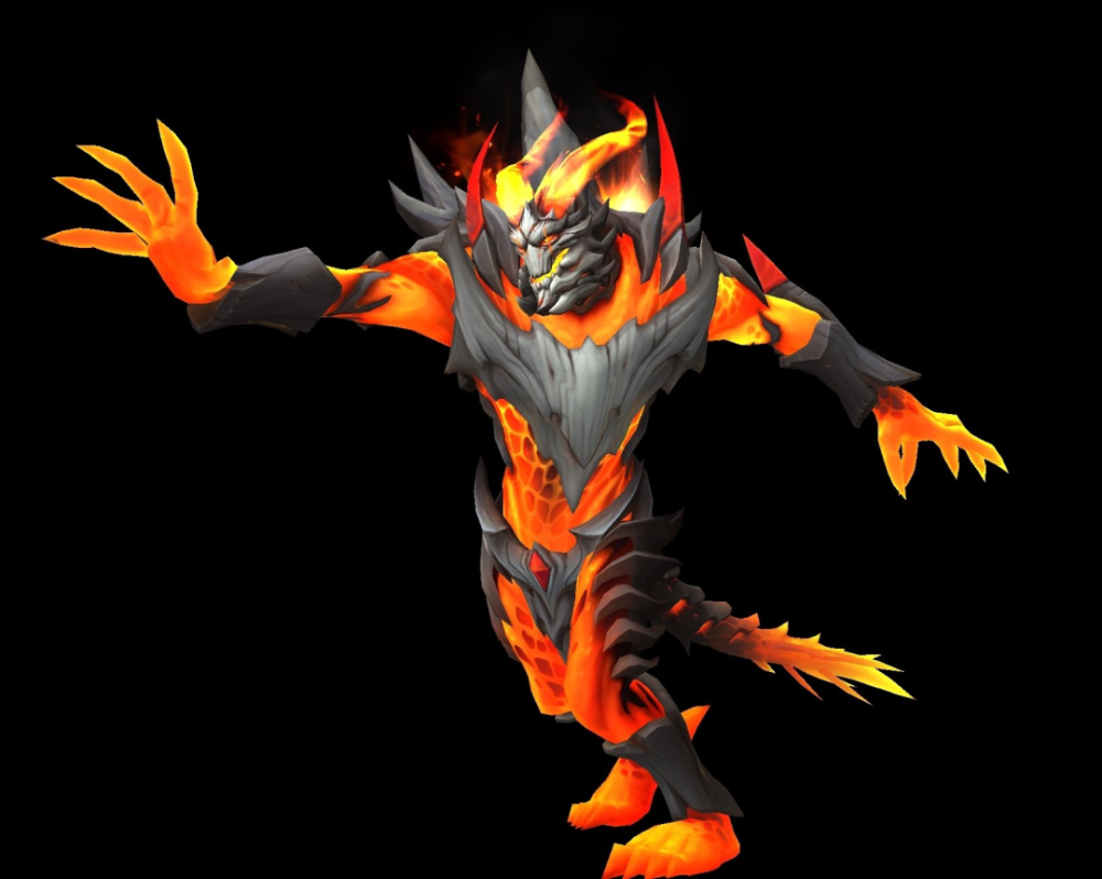 1ptr火焰龙王菲莱克人形态模型_腾讯新闻