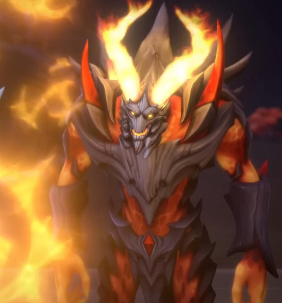 魔兽世界101ptr火焰龙王菲莱克人形态模型