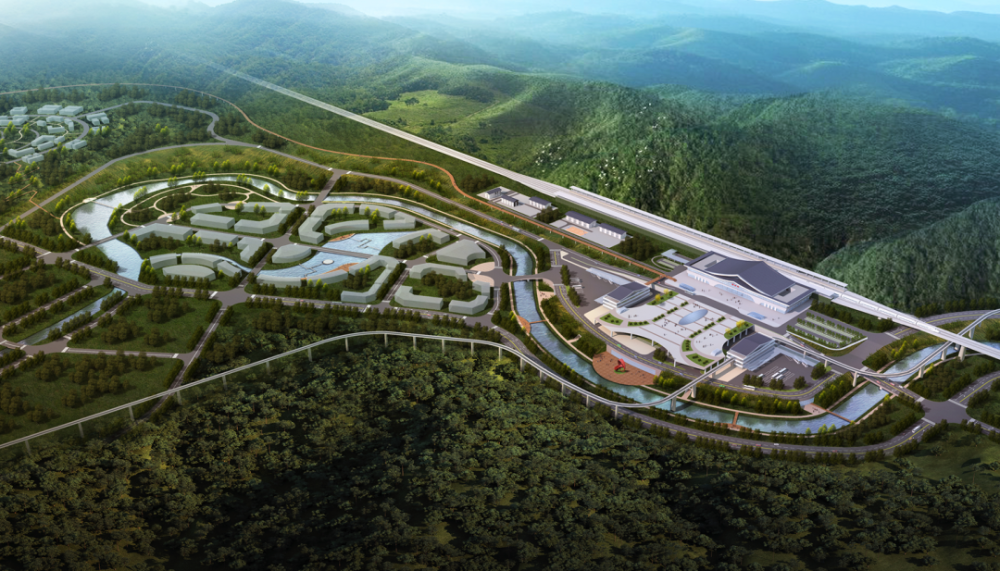 西十高铁:漫川关站,郧西站综合交通枢纽曝光!_腾讯新闻