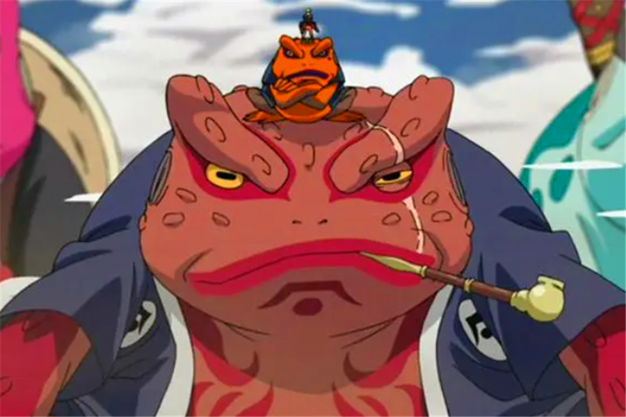 火影忍者中妙木山最仁义的蛤蟆文太:一口烟,一壶酒,送走三代人_腾讯新