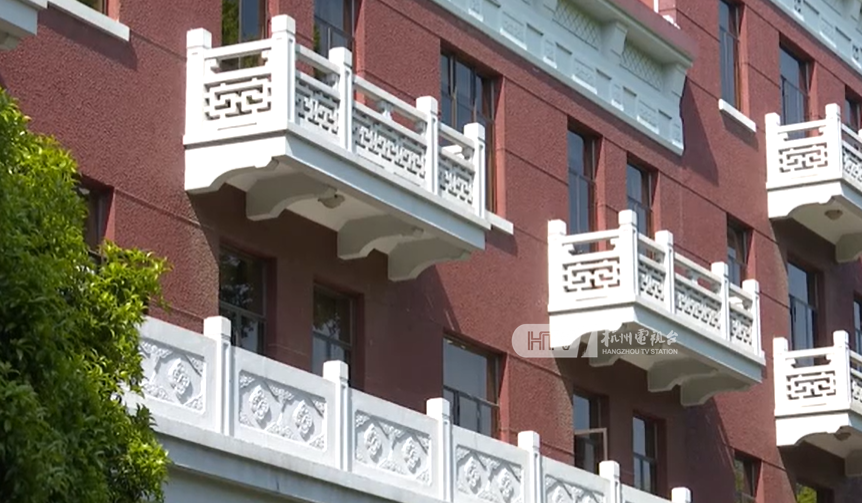 杭州一建筑用斩假石老工艺引热议,88岁老师傅:现在没传人了