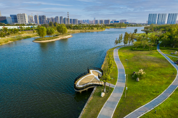 沙滩春游专线"正式运营右手阳光沙滩左手绿草青波十里沣河,最美金湾!