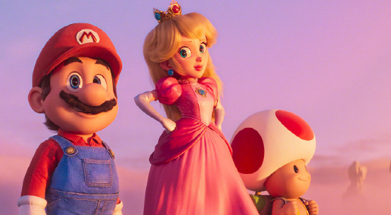 之后马里奥在蘑菇人的帮助下,进入城堡和碧琪公主相遇,并且在公主的