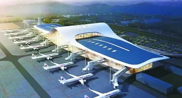 南充高坪机场三期成达万高铁起于四川成都市,途经资阳市,遂宁市,南充