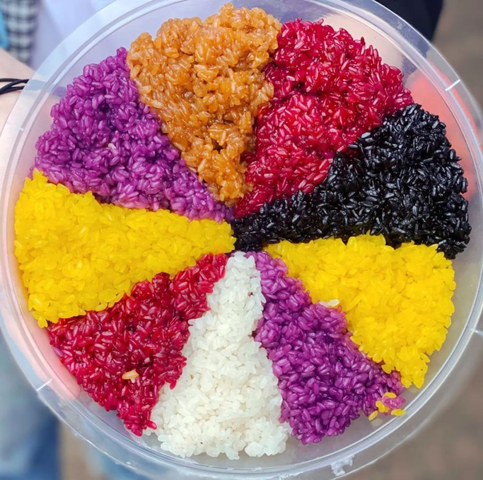 崇左这个"五颜六色"的美食,你吃过吗?