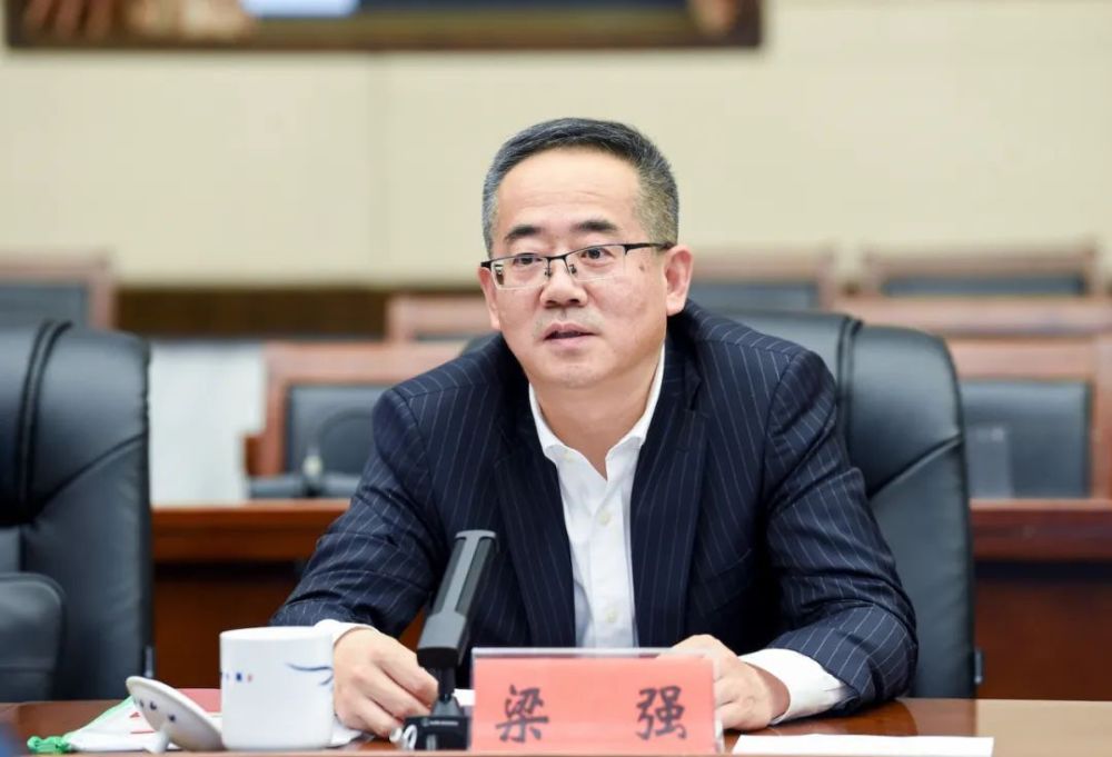 梁强对贵阳贵安给予企业的支持表示感谢.