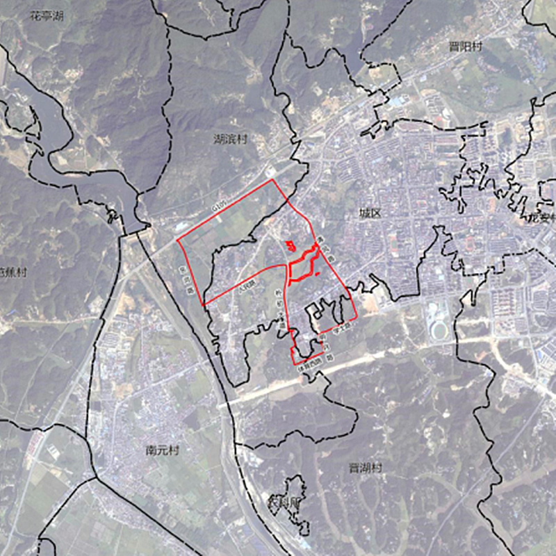 太湖晋熙镇征收红线图图片