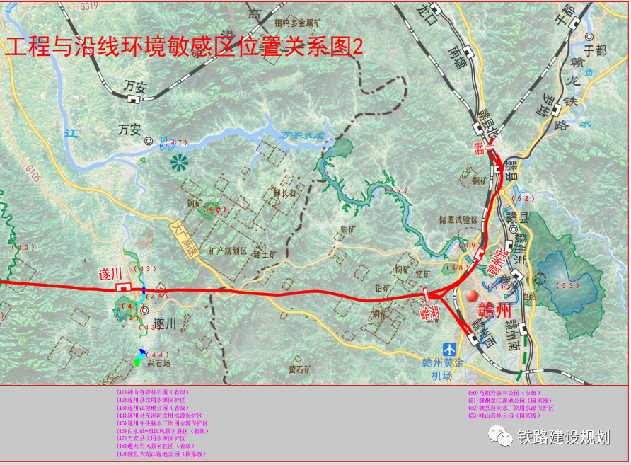 长赣高铁萍乡段走向图图片