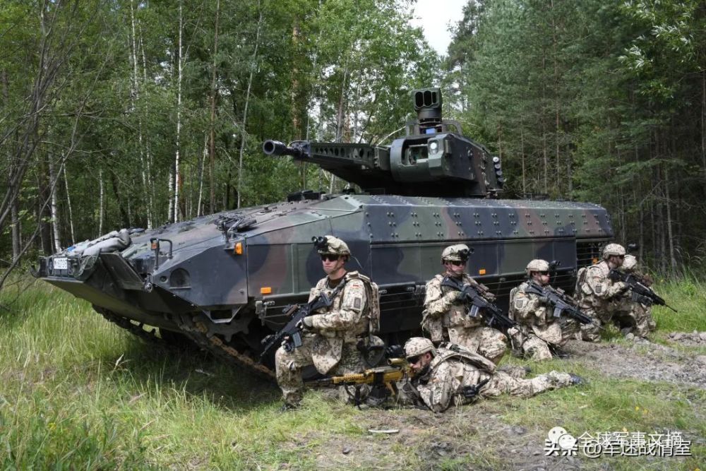 得加钱德国陆军继续升级puma步兵战车