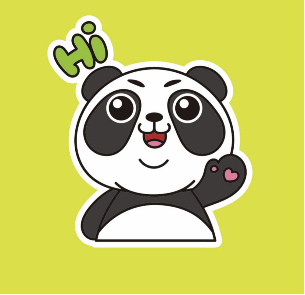 软糯q弹,心宽体胖若隐若现的双下巴胖乎乎的脑袋圆滚滚的身躯大熊猫被