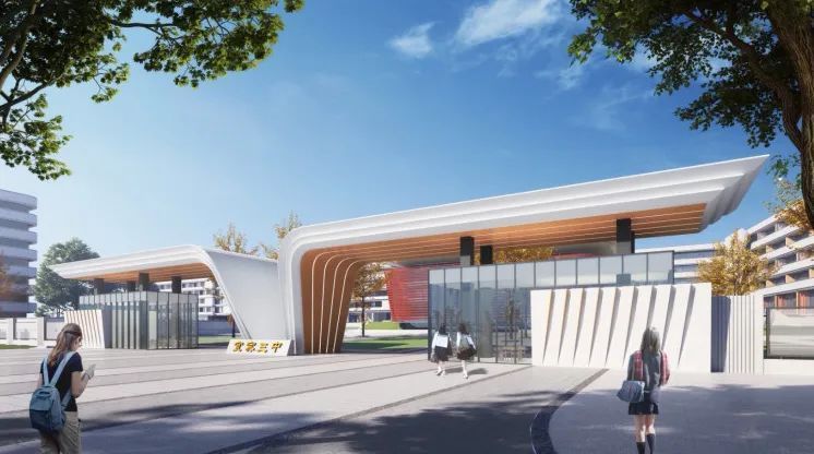 2500个学位宜宾三中三江校区今年9月投入使用