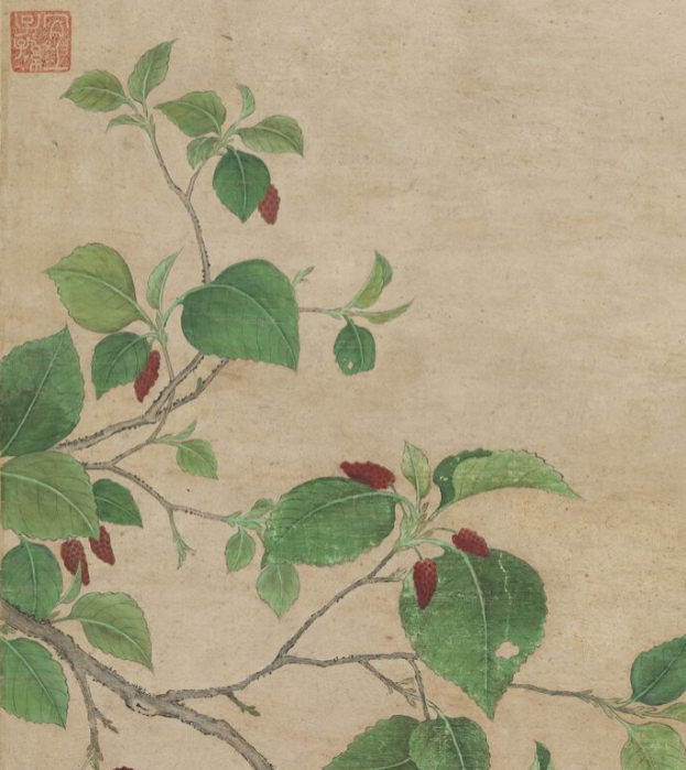 宋 范成大《春日田园杂兴》柳花鸡鸣,桑树春蚕,一顿慵懒的午觉