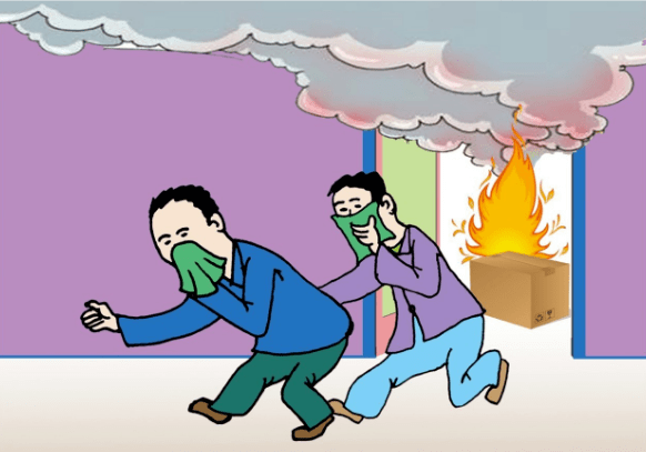 高层遇到火灾怎么办？火场逃生知识请记牢！_腾讯新闻