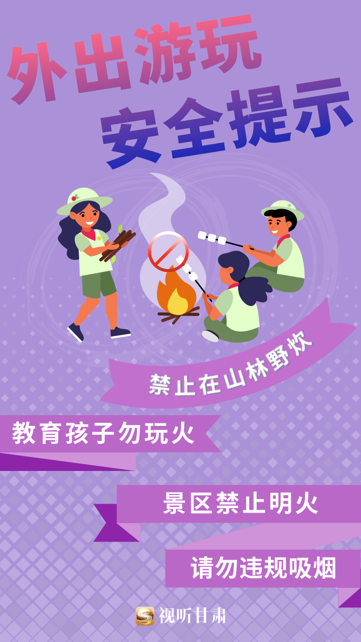 微海报|五一外出游玩,这些安全提示请收下