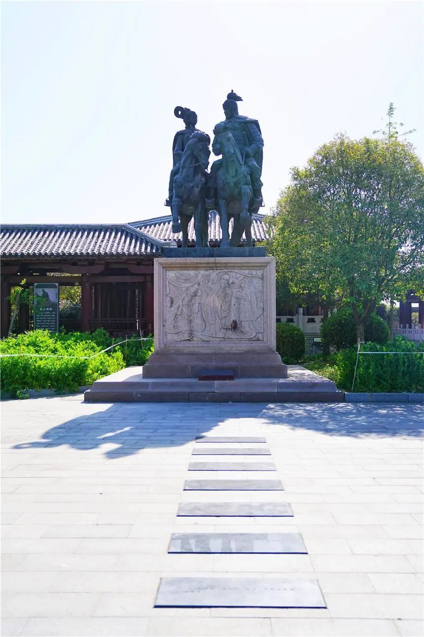 相约安徽向春而行丨跨越千年的爱情故事在宿州灵璧虞姬文化园重现