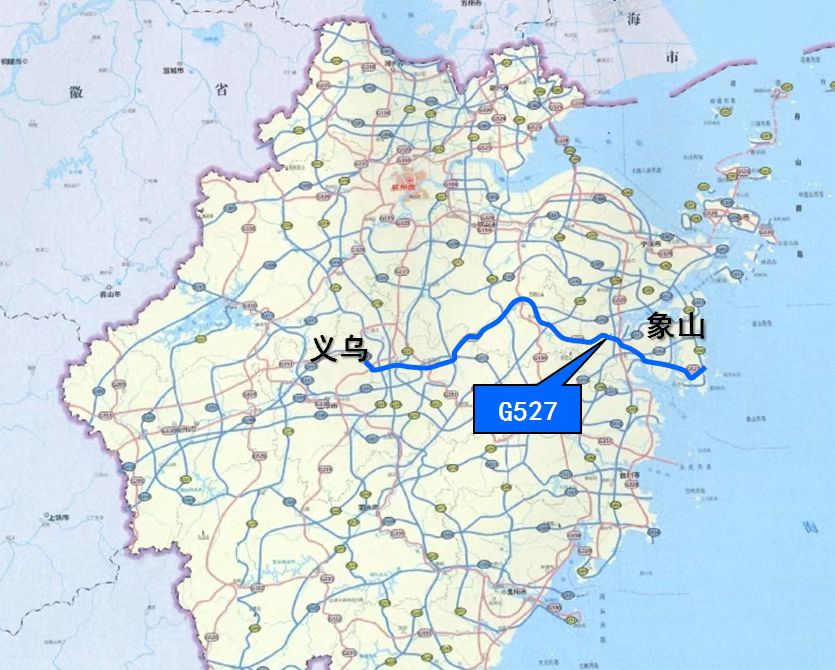 g527石浦至长街段(岳井洋大桥及接线)象山段工程是三门湾区域"三横,七