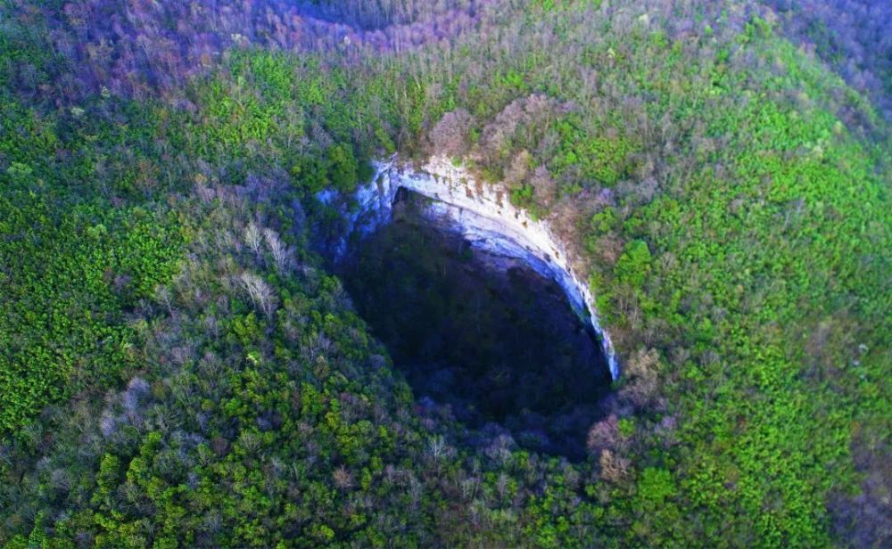 汉中天坑群旅游景点图片