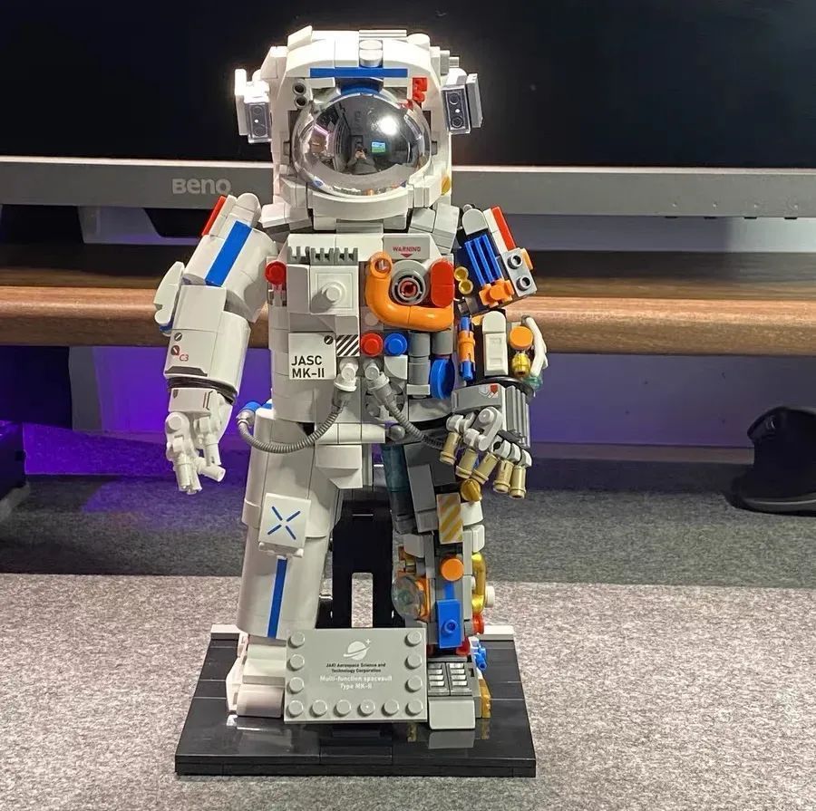 非常值得入手的jaki收藏版宇航员积木,助力儿童宇宙航天启蒙,一起探索