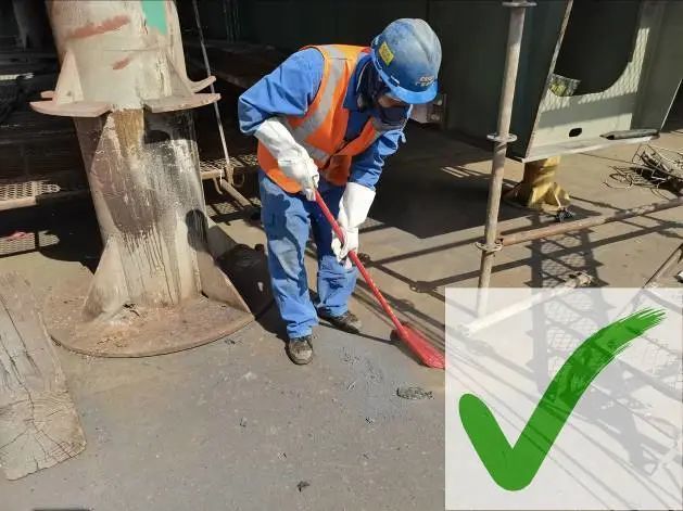 反:电焊作业后如未清理现场焊渣火星,极易留下暗燃火种,存在火灾风险.