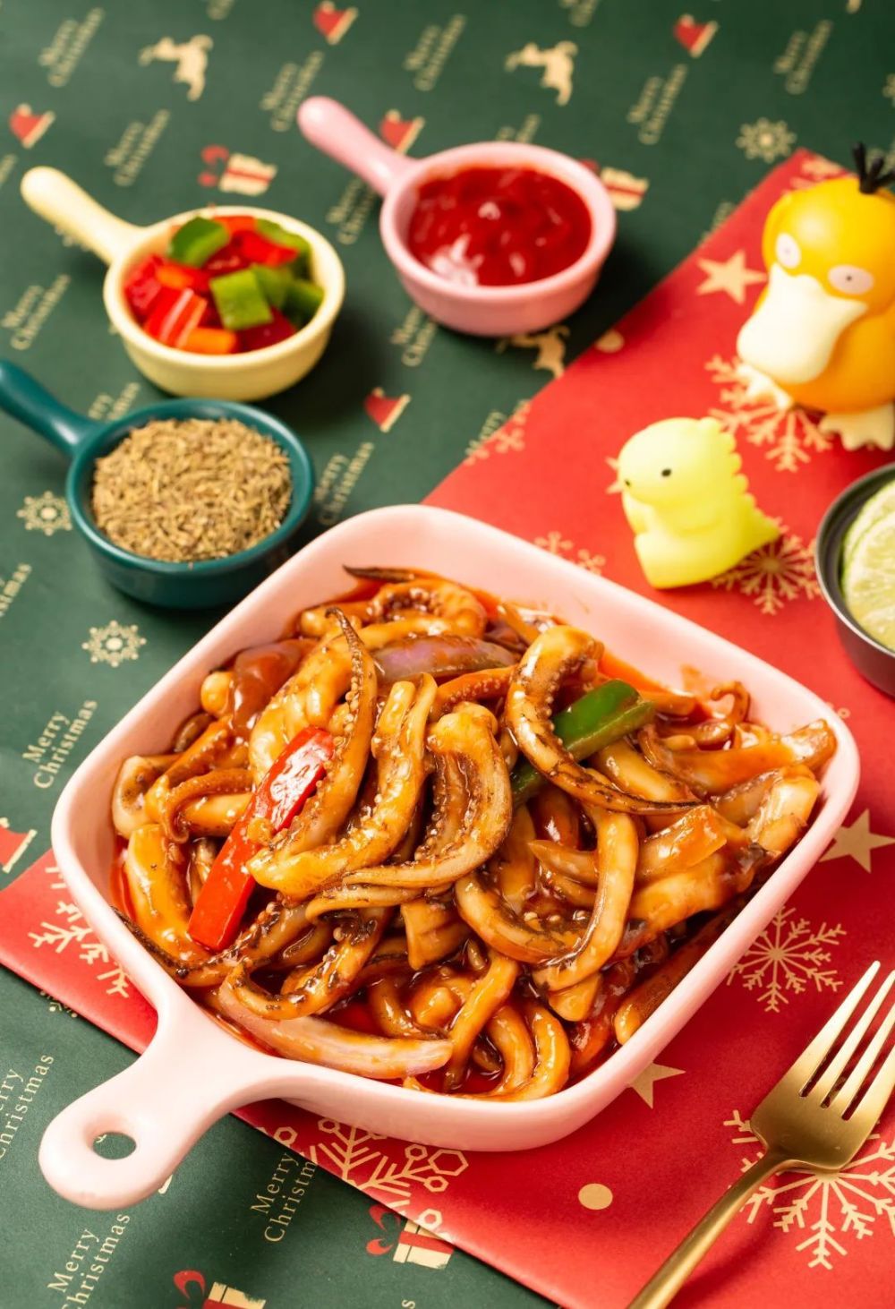 五五购物节丨 "鱿鱼 年糕",会碰撞出怎样的美味?_腾讯新闻