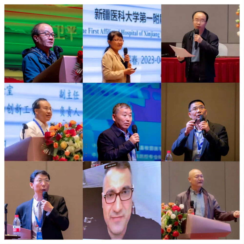 包虫病防控技术研讨会中,来自新疆医科大学第一附属医院张文宝教授