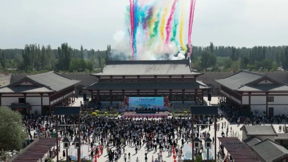 新和县唐安西都护府文化园开城仪式暨“盛世大唐”文化节隆重开幕_腾讯新闻