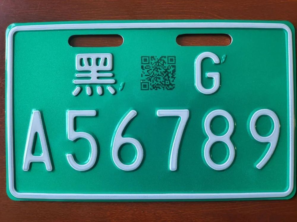 黑ga10001|鸡西市67第一个电动车正式号牌开出_腾讯新闻