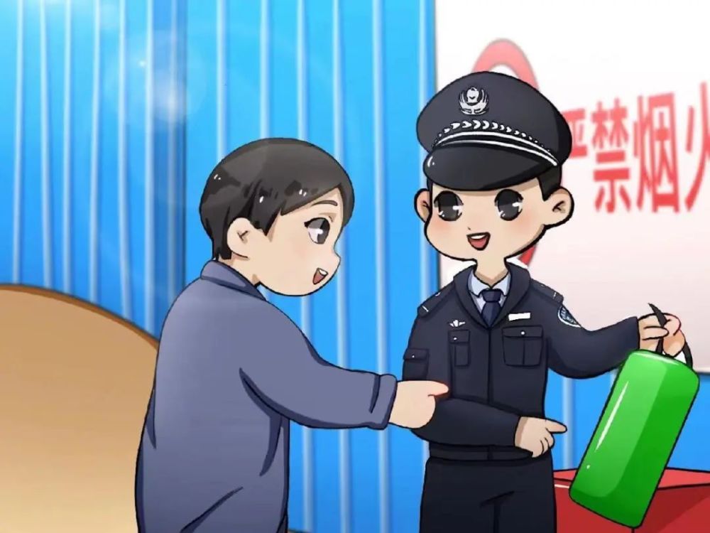 【我在岗位上】漫画:节日坚守岗位 "警"色最美_腾讯新闻