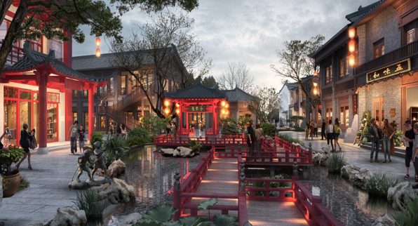 延续泉河记忆顺河老街焕新生