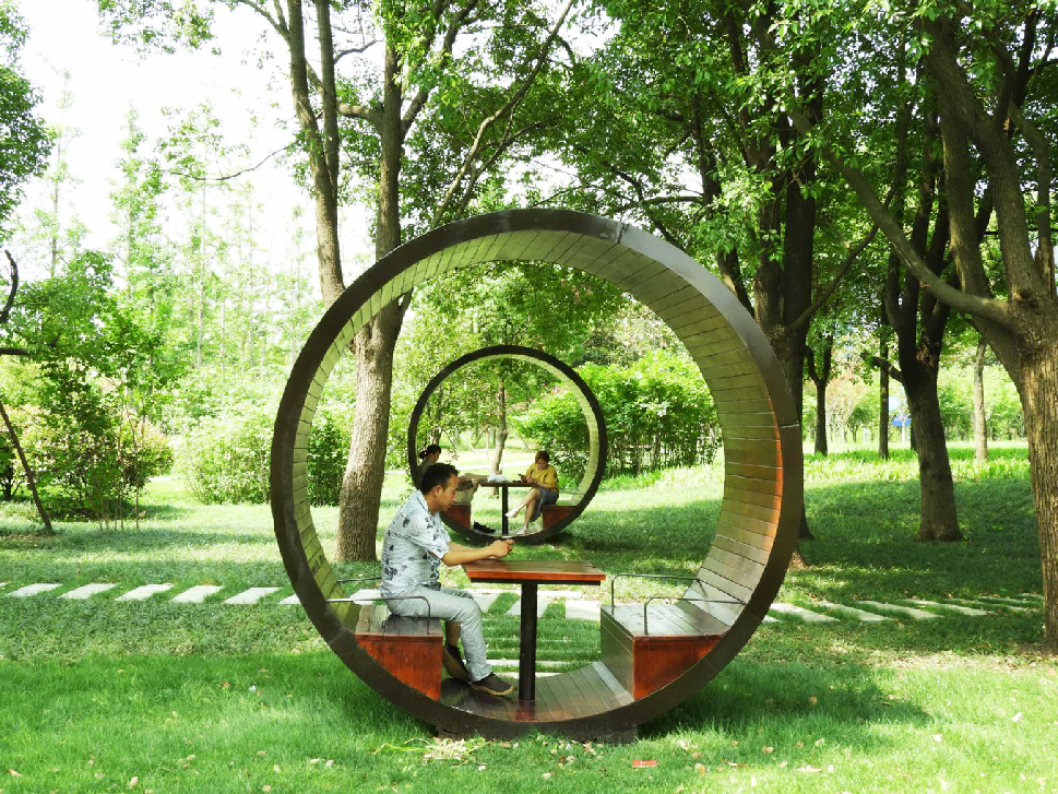 来打卡,扬州户外读书地