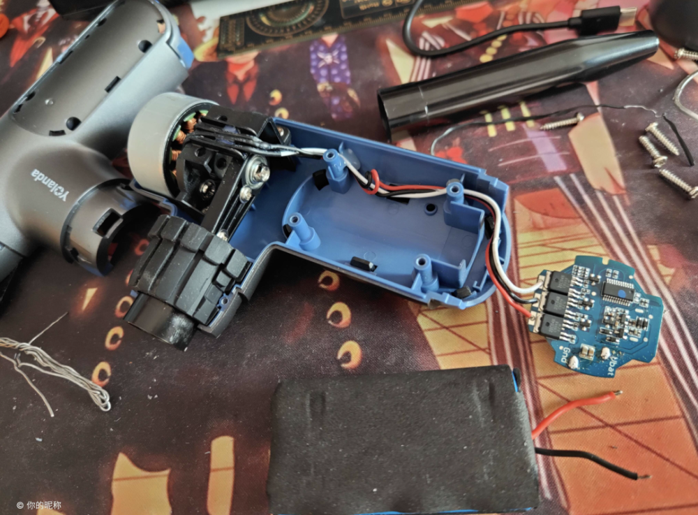 国产筋膜枪拆解,维修及故障分析_腾讯新闻