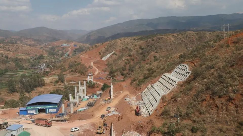 重点工程"进度刷新"|牟元高速公路元谋段建设"加速跑"