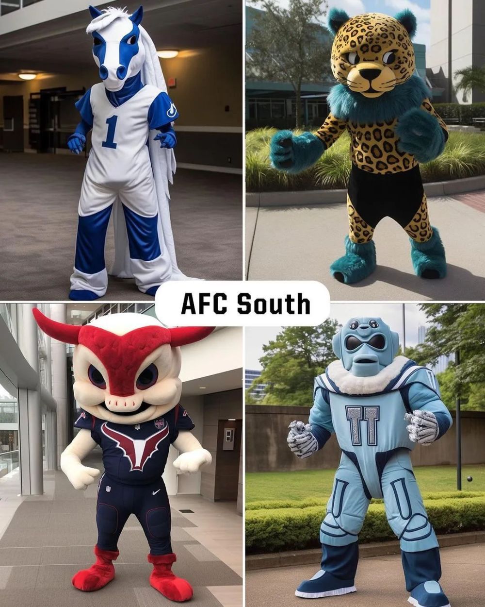 人工智能设计nfl球队吉祥物,哪支球队的最可爱?_腾讯新闻