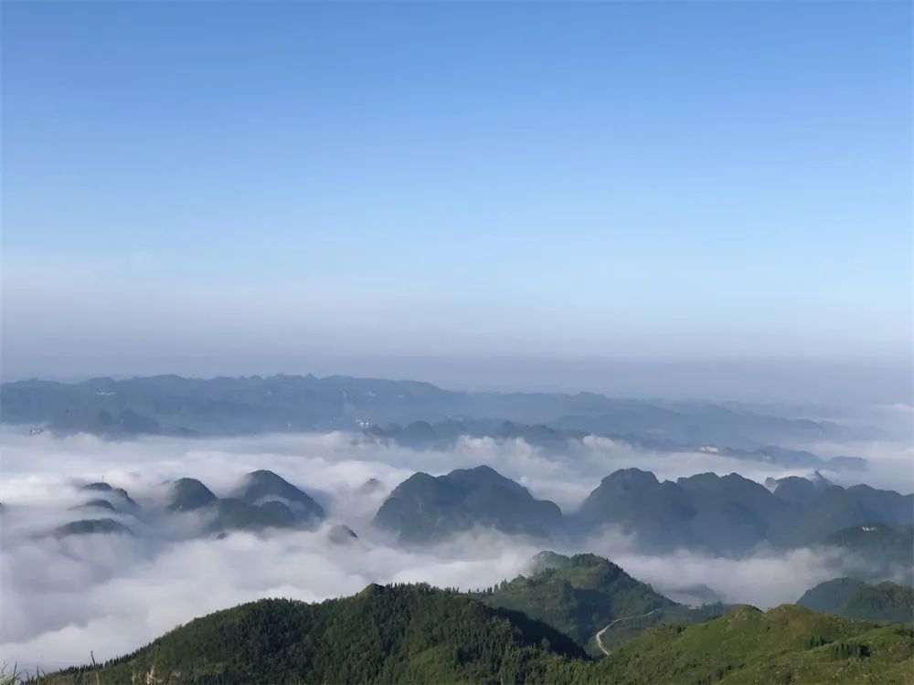 走进21c的城市安顺云中大草原普屯坝成网红打卡地