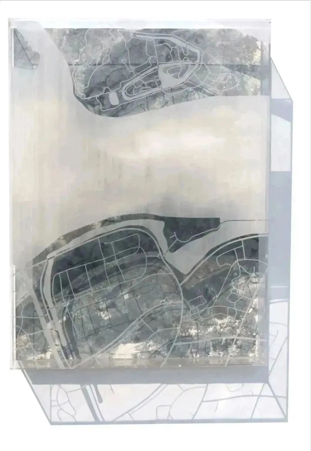 油画陈国辉 《水乡雪霁》 水彩徐顺坤 《南乡牧歌》 油画杨继德