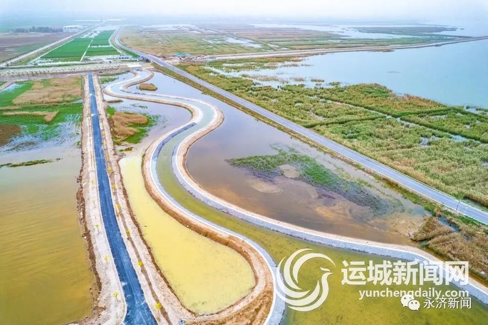 为记录涑水河的变迁,记者从涑水河入黄口这一终点开始探寻运城母亲河