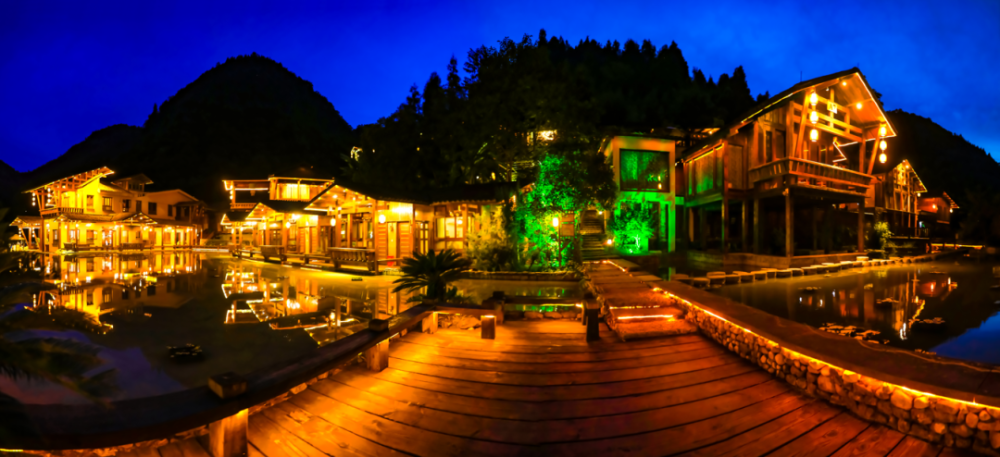 翡翠山水 灵动音符|双河客栈的夜_腾讯新闻