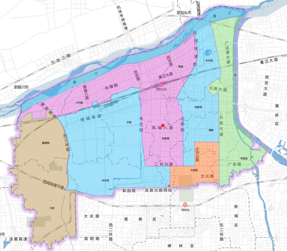 最新未央區總規打造西安國家中心城市首善區2035年總人口188萬