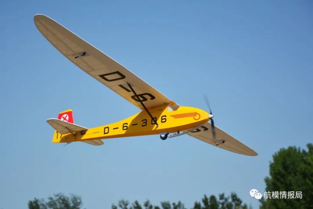 翌烁模型推出高端复古遥控滑翔机——格鲁瑙宝贝_腾讯新闻