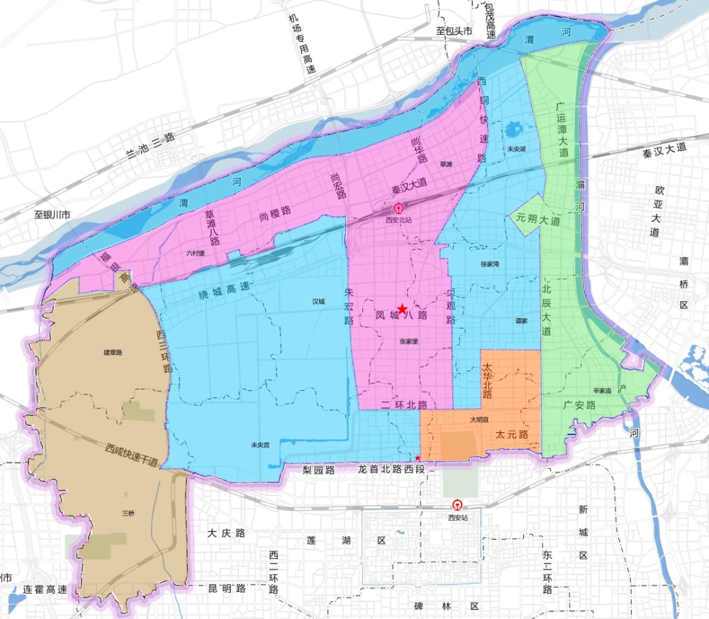 最新国土规划!未央区重点发展6个区域_腾讯新闻