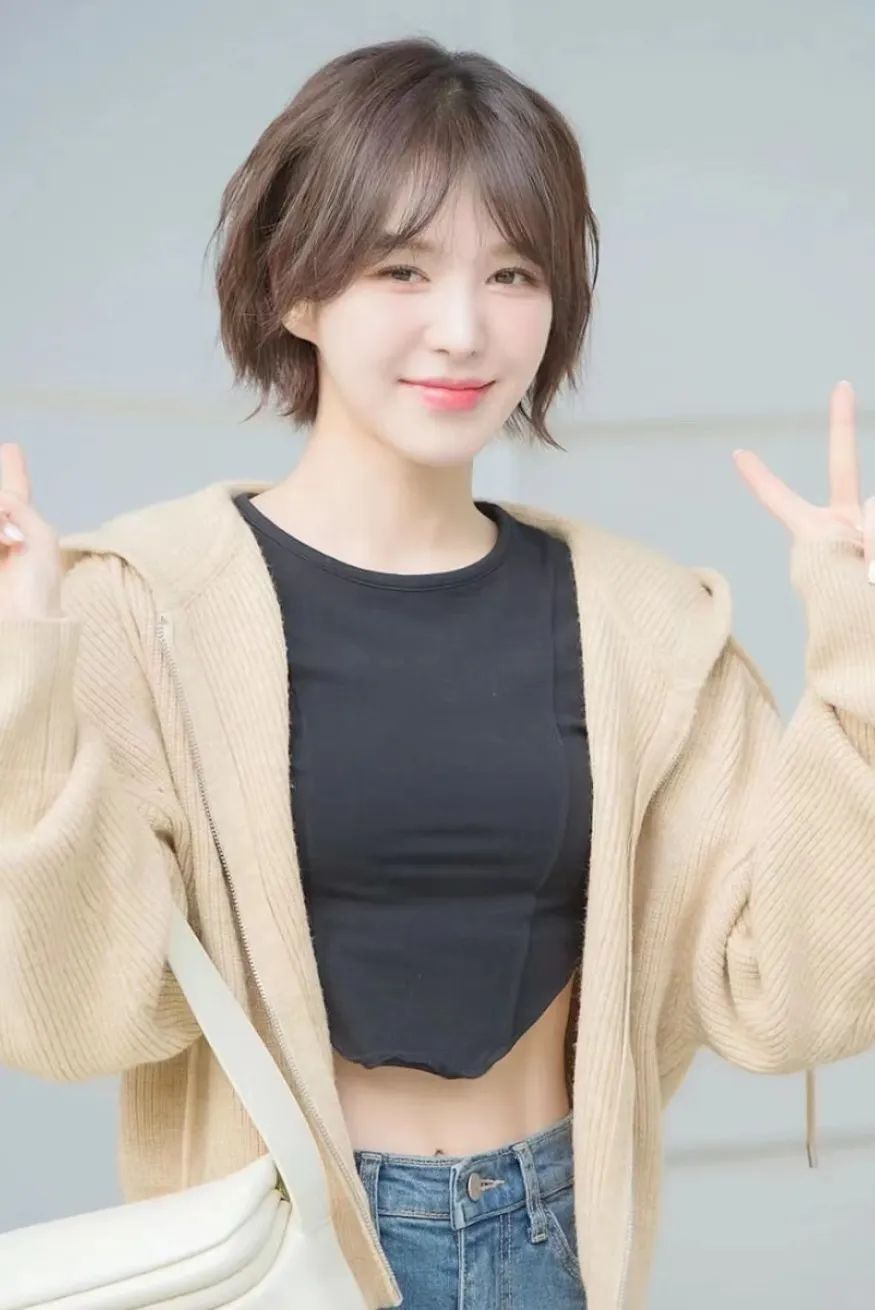 wendy短发有什么魔力女明星争着剪