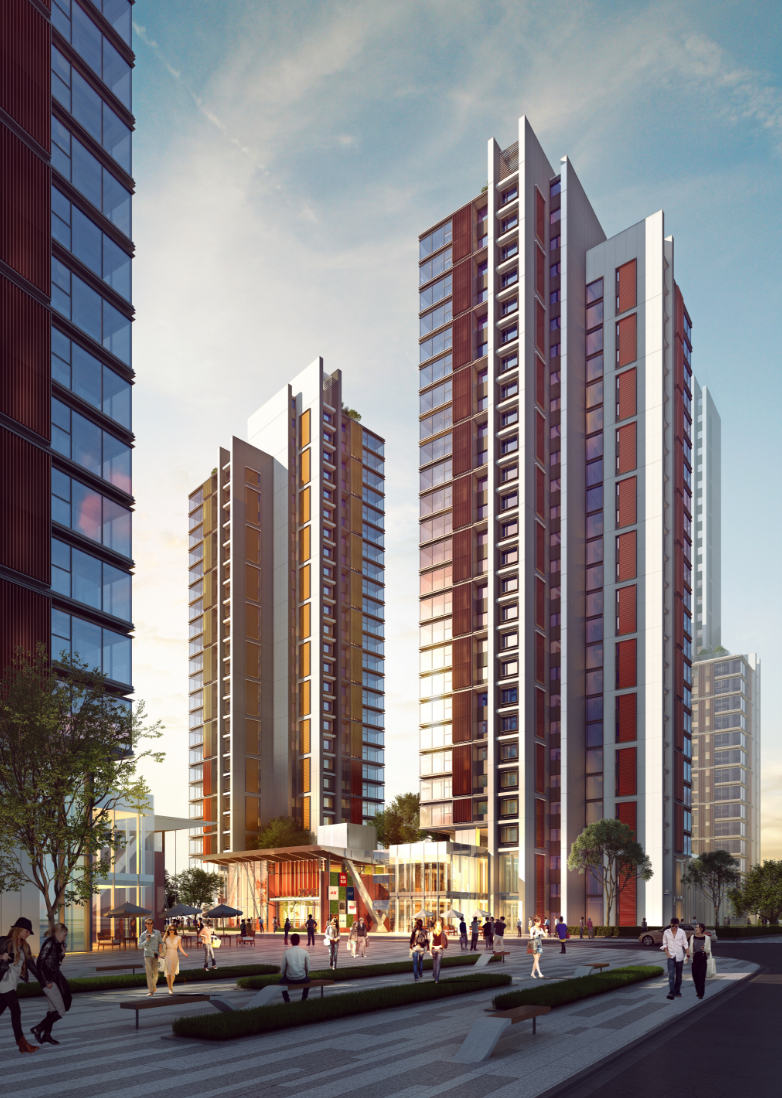 静安内环地标住宅"中兴路一号"推约66-105㎡1-2房!67均价13.75万元!