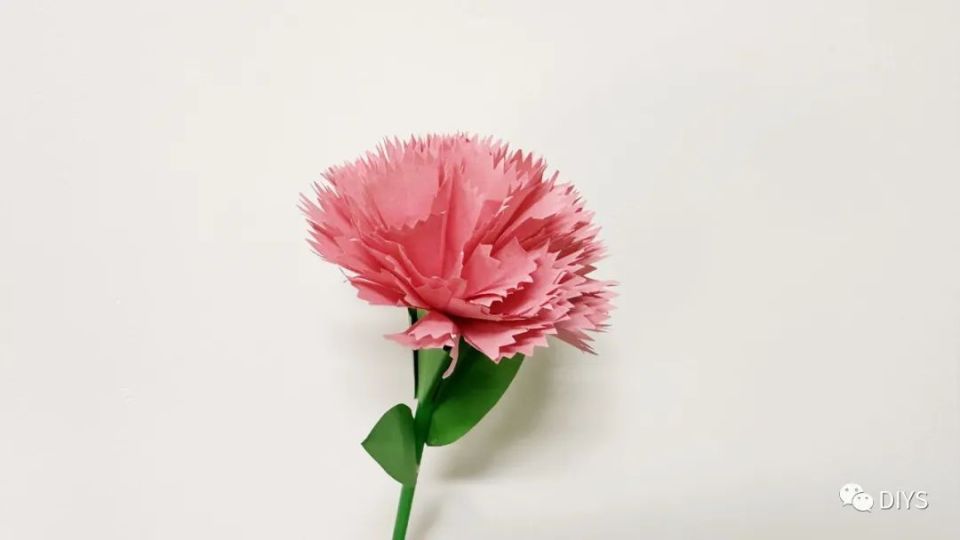 母亲节手工制作彩色康乃馨