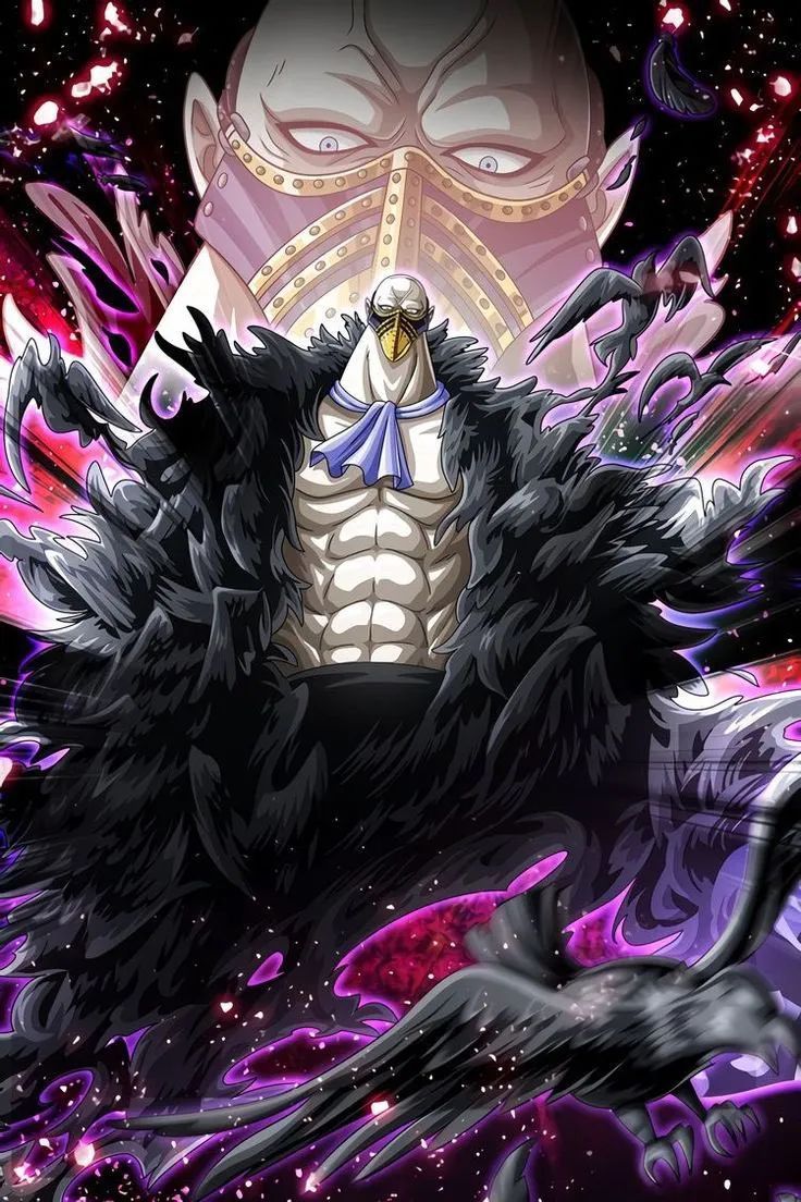 海贼王1083话上色图分享,神秘的骑士团增加天龙人战力,革命军乌鸦帅气